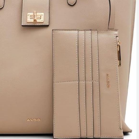 Aldo nude leather Large Totebag - Picture 4 of 12
